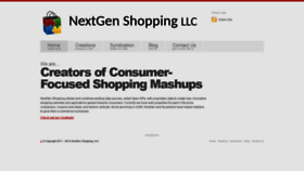 What Nextgenshopping.com website looked like in 2020 (4 years ago)