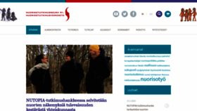 What Nuorisotutkimusseura.fi website looked like in 2020 (4 years ago)