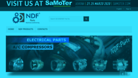 What Ndf-parts.eu website looked like in 2020 (4 years ago)