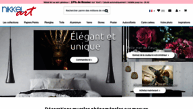 What Nikkel-art.fr website looked like in 2020 (4 years ago)