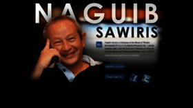 What Naguibsawiris.com website looked like in 2020 (4 years ago)