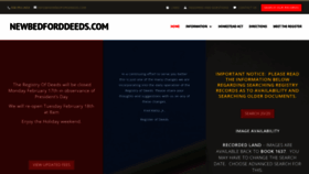 What Newbedforddeeds.com website looked like in 2020 (4 years ago)