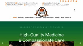 What Northwestpetclinic.com website looked like in 2020 (4 years ago)
