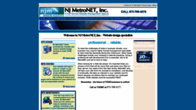 What Njmetronet.com website looked like in 2020 (4 years ago)