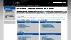 What Neos-guide.org website looked like in 2020 (4 years ago)