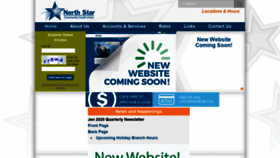 What Northstarccu.com website looked like in 2020 (4 years ago)