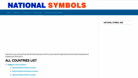 What National-symbol.com website looked like in 2020 (4 years ago)