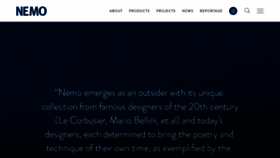 What Nemolighting.com website looked like in 2020 (4 years ago)