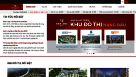 What Namlongvn.com website looked like in 2020 (4 years ago)