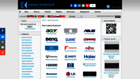 What Newlaptopkeyboard.com website looked like in 2020 (4 years ago)