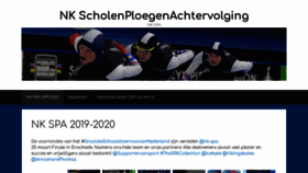 What Nkspa.nl website looked like in 2020 (4 years ago)