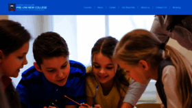 What Newcollege.com.au website looked like in 2020 (4 years ago)