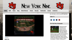 What Newyorknine.org website looked like in 2020 (4 years ago)
