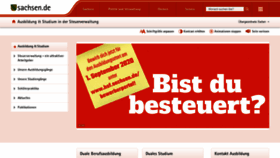 What Nachwuchs-fuer-die-steuerklasse.de website looked like in 2020 (4 years ago)
