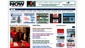 What Northcountrynow.com website looked like in 2020 (4 years ago)