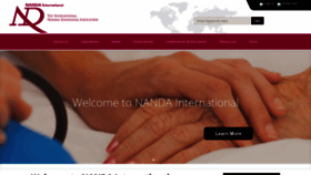 What Nanda.org website looked like in 2020 (4 years ago)