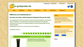 What Nur-gratisproben.de website looked like in 2020 (4 years ago)