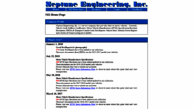 What Neptuneeng.com website looked like in 2020 (4 years ago)