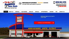 What Northtownautoclinic.com website looked like in 2020 (4 years ago)