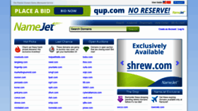 What Namejet.com website looked like in 2020 (4 years ago)