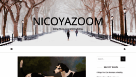 What Nicoyazoom.com website looked like in 2020 (4 years ago)