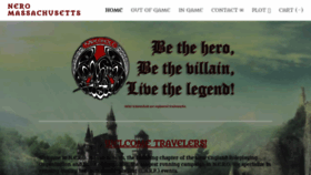 What Neromass.com website looked like in 2020 (4 years ago)