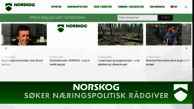 What Norskog.no website looked like in 2020 (4 years ago)