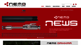 What Nemoarms.com website looked like in 2020 (4 years ago)