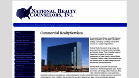 What Nationalrealtycounselors.com website looked like in 2020 (4 years ago)