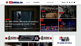What Netnoticias.mx website looked like in 2020 (4 years ago)
