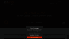 What Next-action.de website looked like in 2020 (4 years ago)