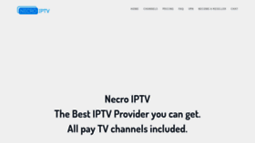 What Necroiptv.com website looked like in 2020 (4 years ago)