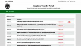 What Nvsemployeeportal.org website looked like in 2020 (4 years ago)