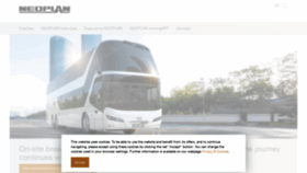 What Neoplan.com website looked like in 2020 (4 years ago)