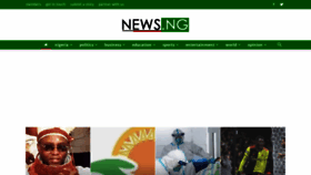 What News.ng website looked like in 2020 (4 years ago)