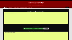 What Nikoshconverter.com website looked like in 2020 (4 years ago)
