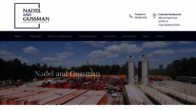 What Nadelgussman.com website looked like in 2020 (4 years ago)