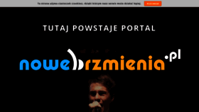 What Nowebrzmienia.pl website looked like in 2020 (4 years ago)