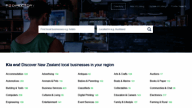 What Nzdirectory.co.nz website looked like in 2020 (4 years ago)