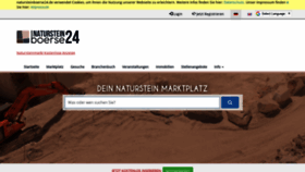 What Natursteinboerse24.de website looked like in 2020 (4 years ago)