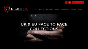 What Nightfoxinvestigations.co.uk website looked like in 2020 (4 years ago)