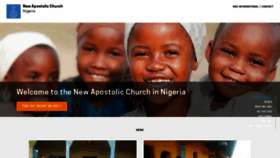 What Nac-nigeria.org website looked like in 2020 (4 years ago)