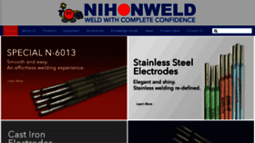 What Nihonweld.com website looked like in 2020 (4 years ago)