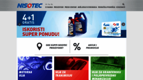 What Nisotec.eu website looked like in 2020 (4 years ago)
