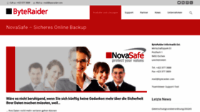What Novasafe.li website looked like in 2020 (4 years ago)