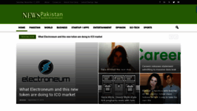 What Newspakistan.pk website looked like in 2020 (4 years ago)