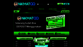 What Nikmatqq.com website looked like in 2020 (4 years ago)