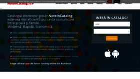 What Noteincatalog.ro website looked like in 2020 (4 years ago)