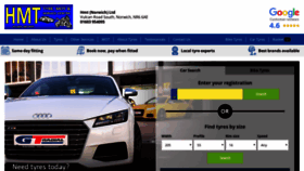 What Norwich-tyrescentre.co.uk website looked like in 2020 (4 years ago)