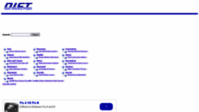 What Nict.in website looked like in 2020 (4 years ago)